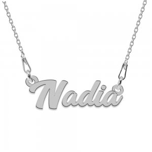 Colier Argint 925, Nume Nadia , 45 cm