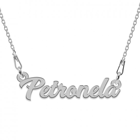 Colier Argint 925, Nume Petronela , 45 cm Colier Argint 925, Nume Petronela , 45 cm