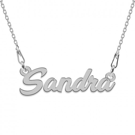 Colier Argint 925, Nume Sandra , 45 cm