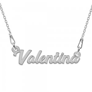 Colier Argint 925, Nume Valentina , 45 cm