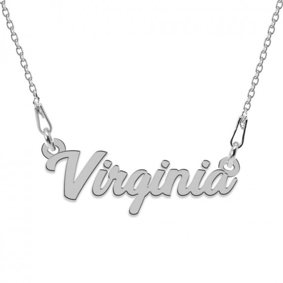 Colier Argint 925, Nume Virginia , 45 cm