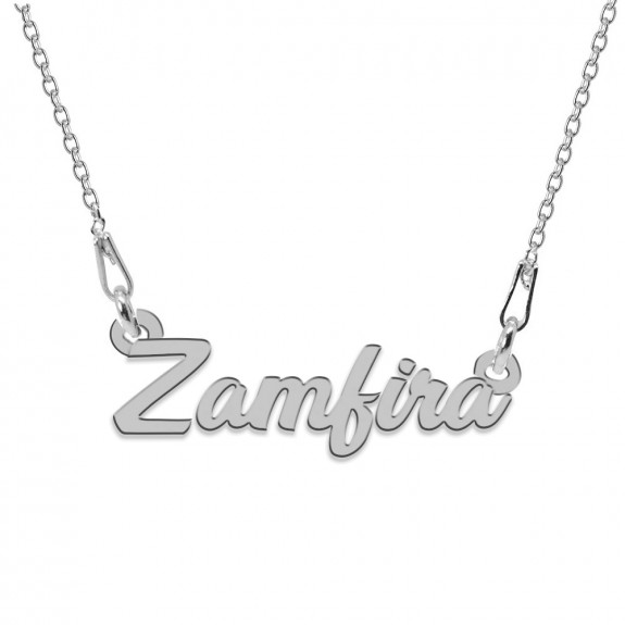 Colier Argint 925, Nume Zamfira , 45 cm