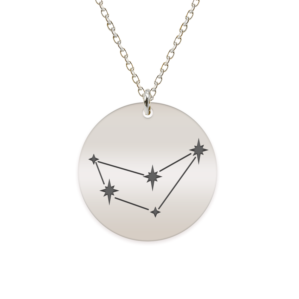 Colier argint 925 personalizat cu constelatii – Capricorn