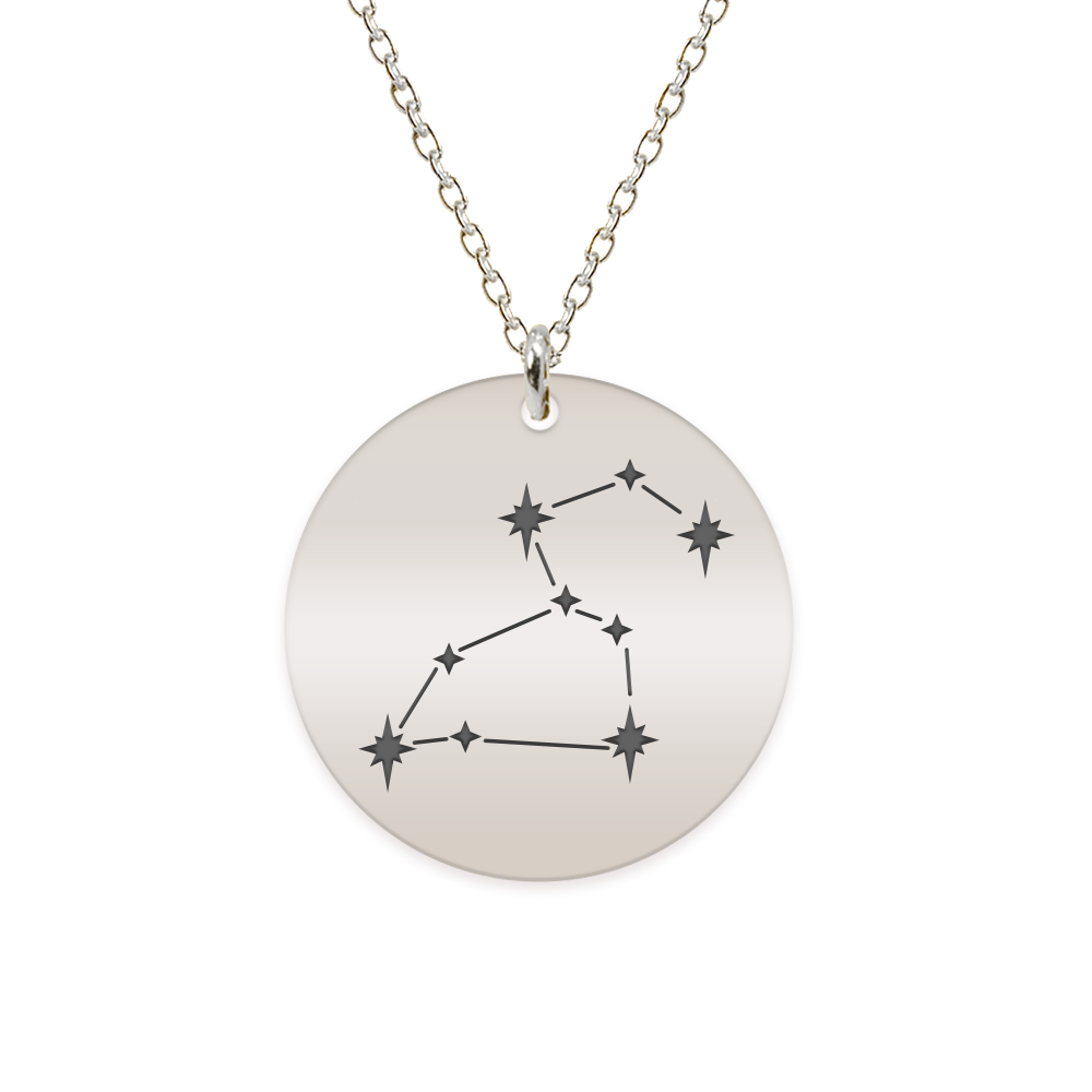 Colier argint 925 personalizat cu constelatii – Leu