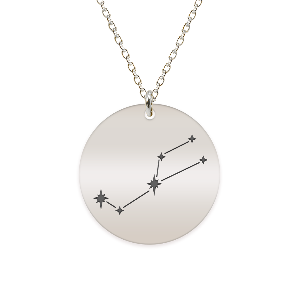 Colier argint 925 personalizat cu constelatii – Taur